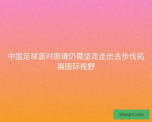 中国足球面对困境仍需坚定走出去步伐拓展国际视野